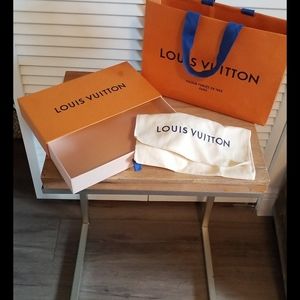 Louis Vuitton gift box, dust bag and gift bag